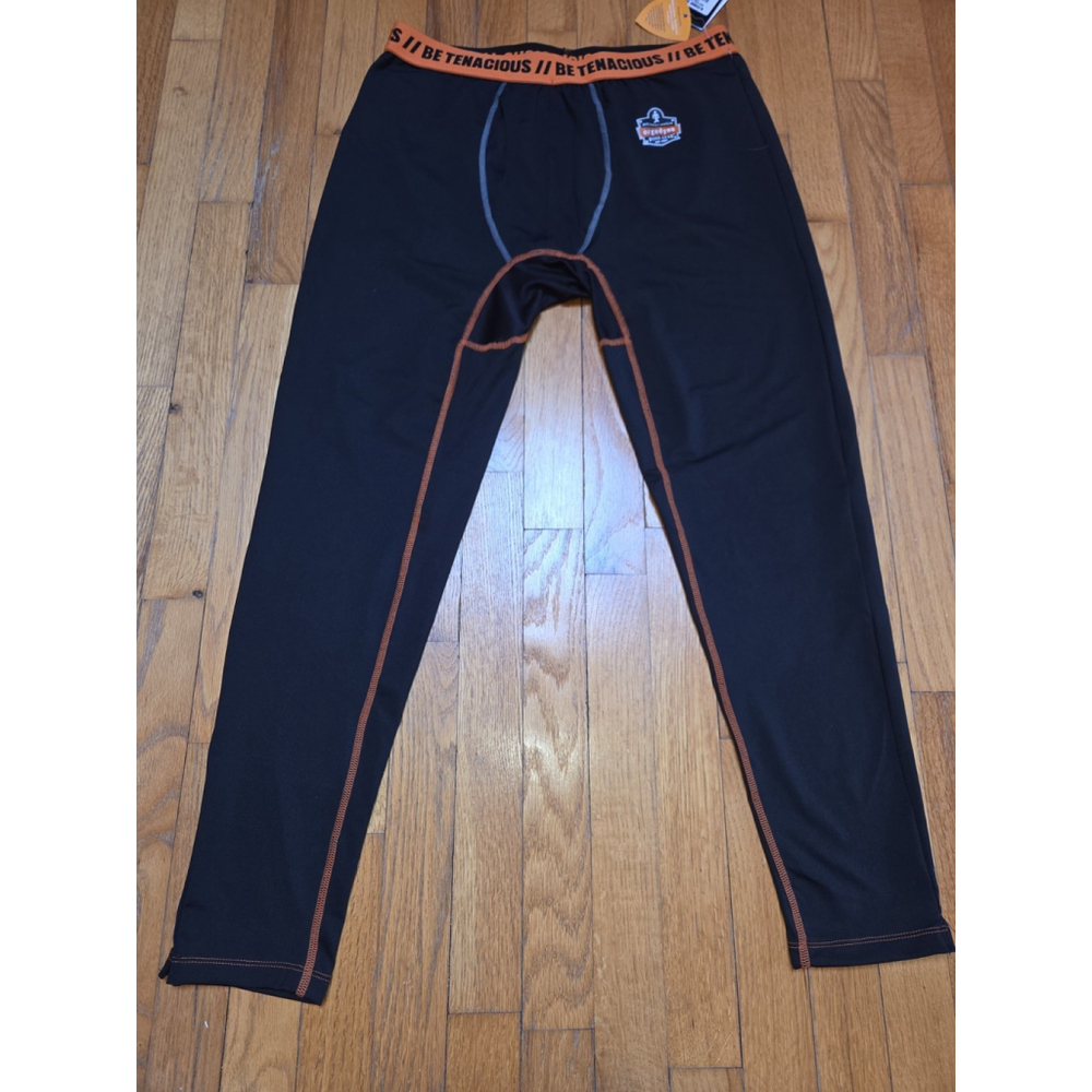 Tenacious Ergodyn Work Gear N-Ferno Black Men’s Leggings Size:Large Base Layer